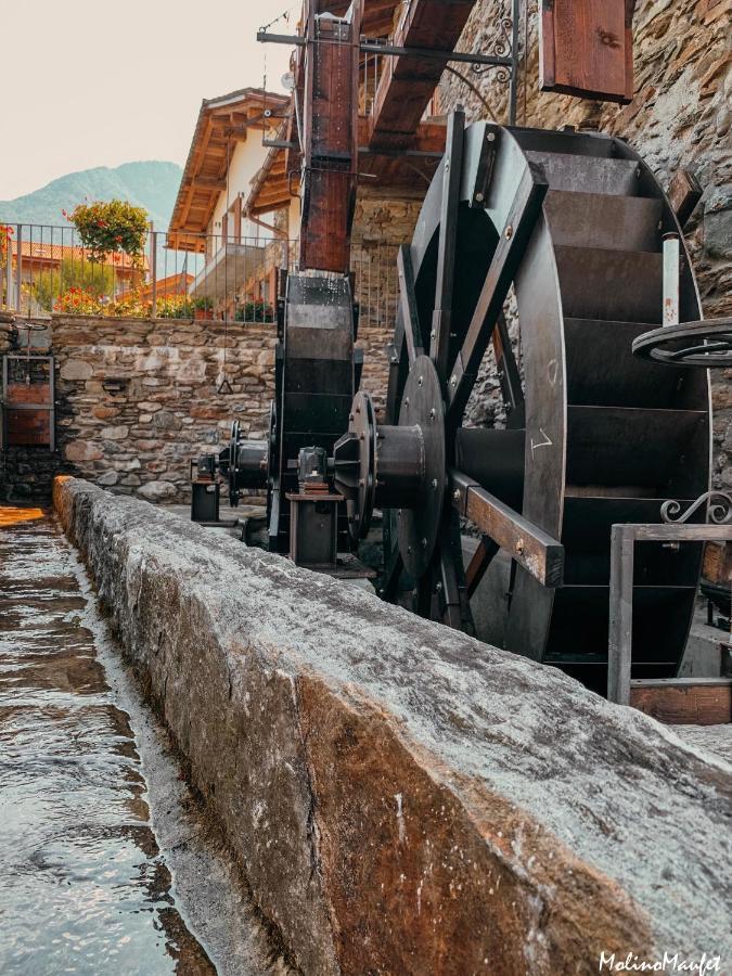 Il Fienile - Lake Como Heritage Home In Molino Maufet Watermill - Lake View Terrace Colico Dış mekan fotoğraf