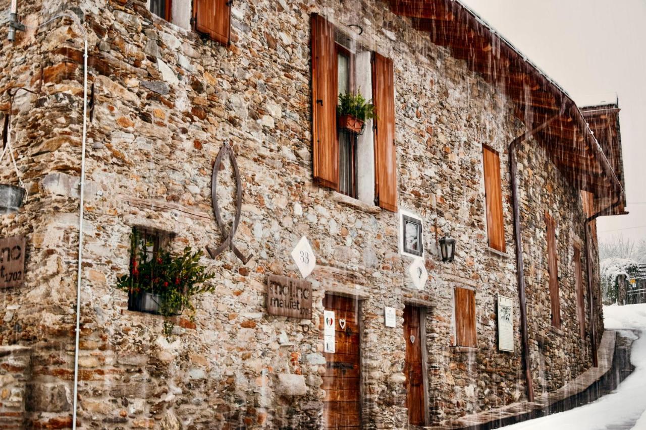 Il Fienile - Lake Como Heritage Home In Molino Maufet Watermill - Lake View Terrace Colico Dış mekan fotoğraf