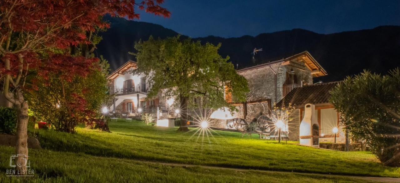 Il Fienile - Lake Como Heritage Home In Molino Maufet Watermill - Lake View Terrace Colico Dış mekan fotoğraf